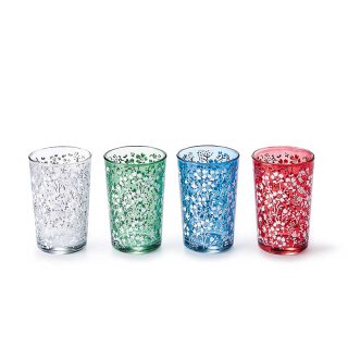 Teeglas-Set "Suleika" im attraktiven Geschenkkarton 4-fach sortiert, 0,2 l