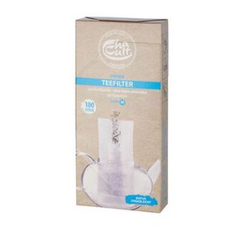 Teefilter, lang Schachtel à 100 St. L:4 cm B: 8,5 cm H: 18,3 cm