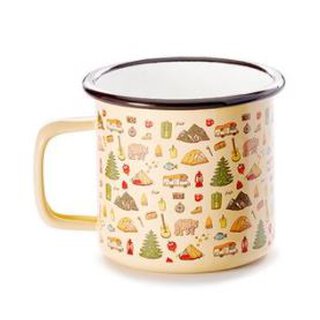 Emaille-Becher Austin Emaille 0,35 l