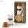 Becher-Set "Luuk", Becher, Löffel, Untersetzer und Schälchen, Inhalt: 0,4 l