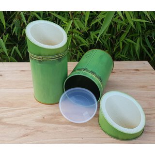 Dose Bambus 100 g, Aromaverschluss, 3-teilig,...