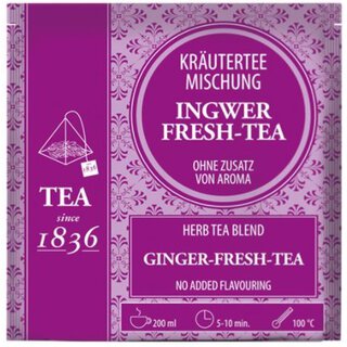 Ingwer-Fresh-Tee - ohne Zusatz von Aroma, 5...