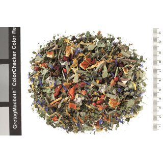 Feng Shui - Kräuterteemischung Tee Erdbeer-/Bergamotte-Note aromatisiert