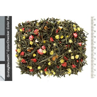 Frühjahrs - Melodie Sencha Erdbeer-/Orangen-Note aromatisiert